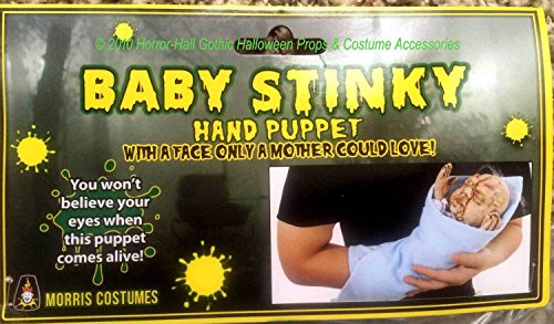 BABY STINKY PUPPET Creepy Realistic Mutant DOLL Halloween Prop Costume Accessory
