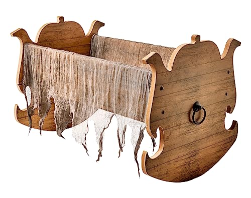 Spirit Halloween Zombie Baby Cradle | Halloween Decorations | Baby Crib Prop | Horror Décor | Haunted Nursery Décor