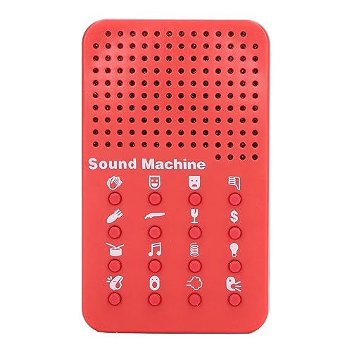 Sound Machine, Electronic Sound Maker, Portable Novelty Prank Kids & Adults, Funny Sound Machine with 16 Sound Effects, Gag and Practical Joke Toys, Battery Included