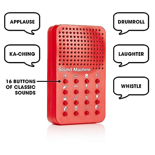 Sound Machine, Electronic Sound Maker, Portable Novelty Prank Kids & Adults, Funny Sound Machine with 16 Sound Effects, Gag and Practical Joke Toys, Battery Included