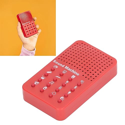 Sound Machine, Electronic Sound Maker, Portable Novelty Prank Kids & Adults, Funny Sound Machine with 16 Sound Effects, Gag and Practical Joke Toys, Battery Included
