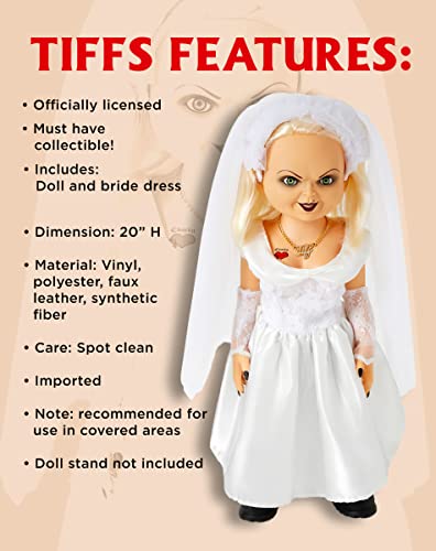 Spirit Halloween Bride of Chucky Tiffany Doll Officially Licensed.