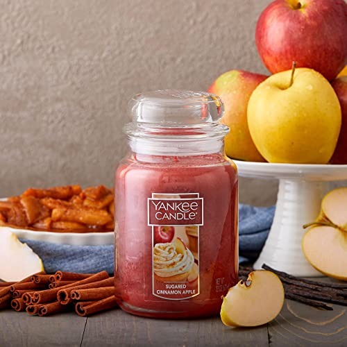 Sugared Cinnamon Apple Large Jar Candle 22oz