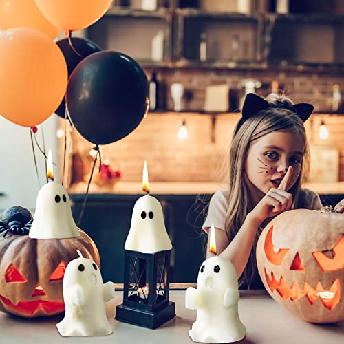 Spooky Ghost Scented Candles - 4 Pack