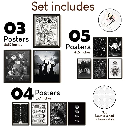 Gothic Witchy Halloween Home Decor Art Print