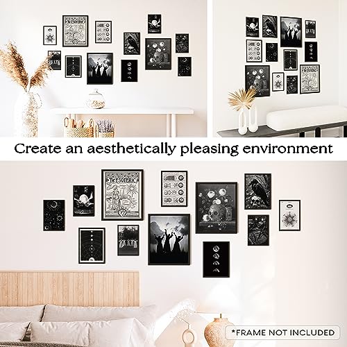 Gothic Witchy Halloween Home Decor Art Print