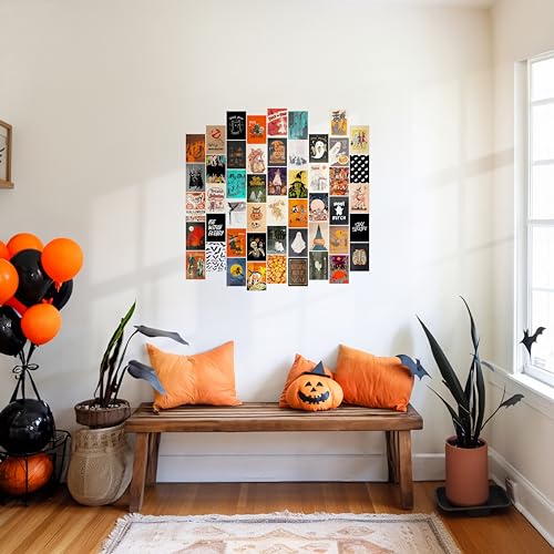 Halloween Wall Collage Kit - Aesthetic Room Decor