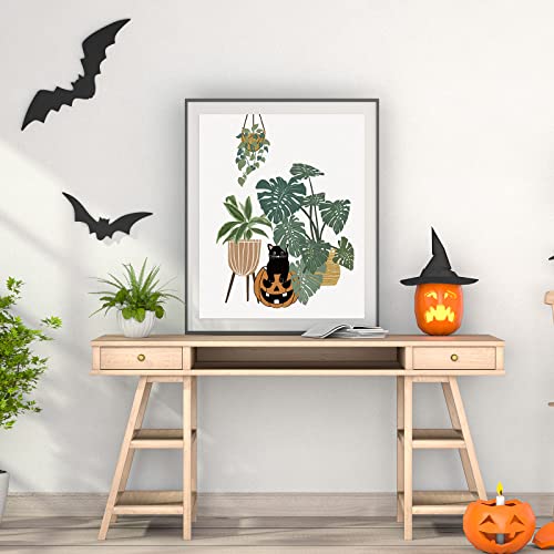12 Pack Halloween Wall Art Prints – Boho Decor