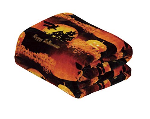 Ultra Plush Halloween Themed Fleece Throw Blanket