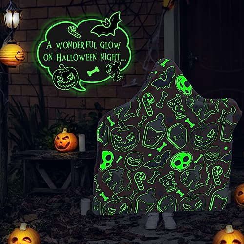 Cozy Pumpkin Plush Halloween Kids' Blanket