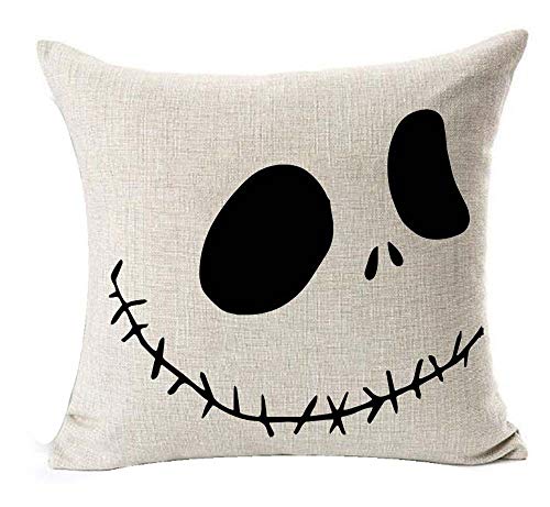 Nightmare Before Christmas Halloween Throw Pillow Cover