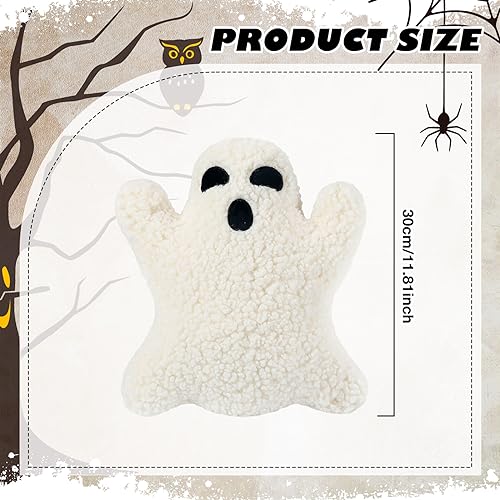 Cute Ghost Throw Pillows for Halloween Decor