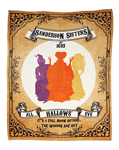 Hocus Pocus Fleece Blanket - Spirit Halloween Official