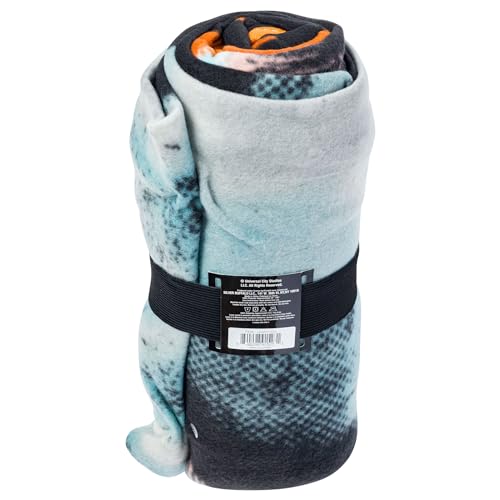 Spooky Mike Mask Fleece Throw Blanket 45" x 60