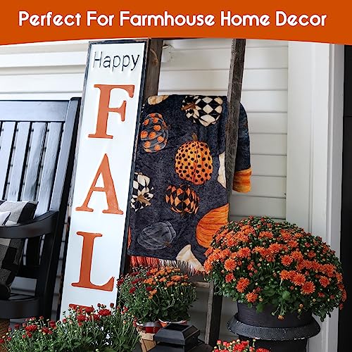 Halloween Pumpkin Fleece Blanket for Cozy Decor