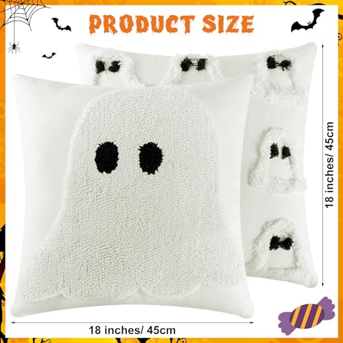 Spooky Ghost Halloween Pillow Covers - 2 Pack