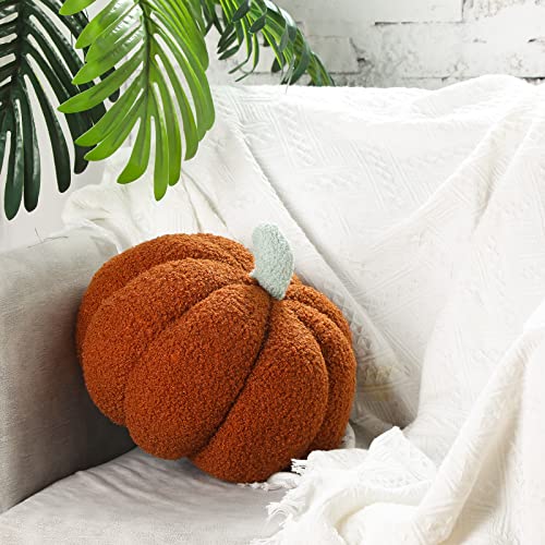 Cozy 3D Pumpkin Plush Pillows - 2 Pack