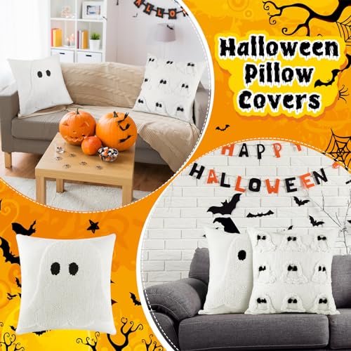 Spooky Ghost Halloween Pillow Covers - 2 Pack