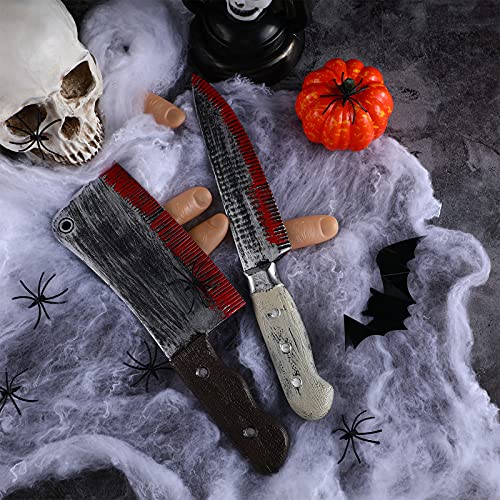 Bloody Plastic Knife Set for Halloween Costumes