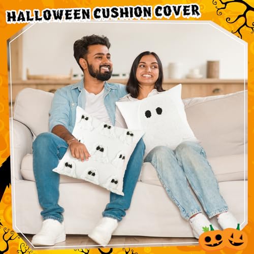 Spooky Ghost Halloween Pillow Covers - 2 Pack