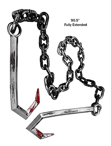 Plastic Fake Butcher Hook Weapon Halloween Prop