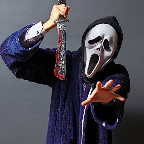 5 Pack Realistic Plastic Machete Props for Halloween