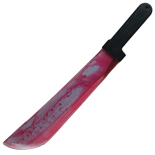 Bleeding Machete Prop for Halloween Fun