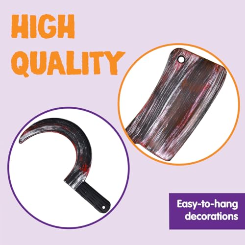 Bloody Halloween Weapons Prop Set - 5 Pieces