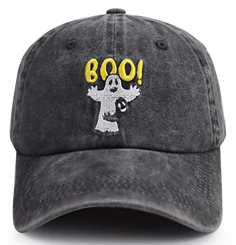 Cute Spooky BOO Baseball Hat for Halloween Celebrations