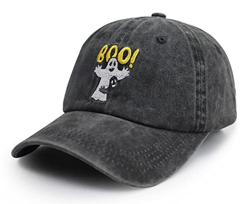 Cute Spooky BOO Baseball Hat for Halloween Celebrations