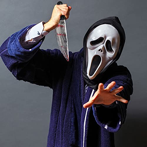 4 Pack Bloody Cleaver Knife Props for Halloween