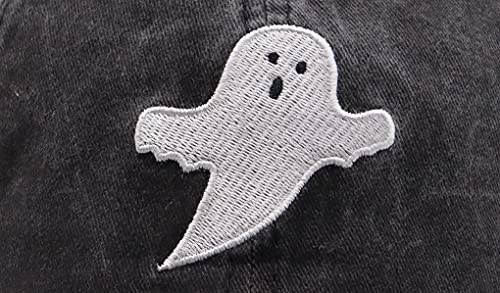 Custom Spooky Ghost Dad Hats for Halloween