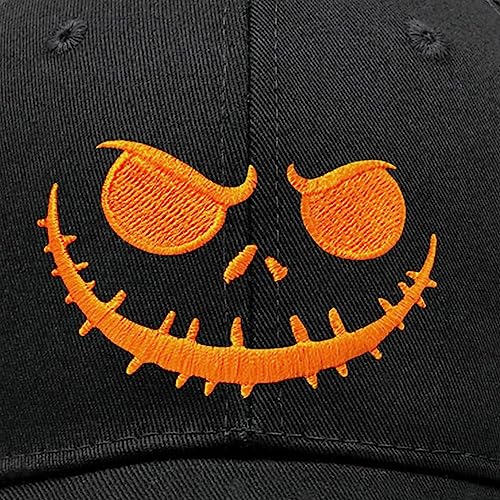 Spooky Halloween Embroidered Trucker Hat for All