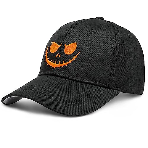 Spooky Halloween Embroidered Trucker Hat for All