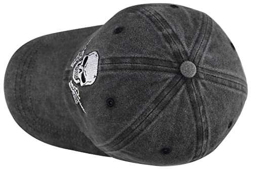 Funny Skull Finger Hat - Halloween Baseball Cap