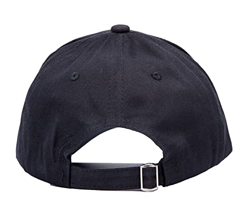 Funny Black Halloween & Christmas Believe Dad Cap