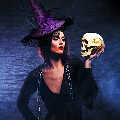 3-Pack Halloween Witch Hats & Feather Headbands