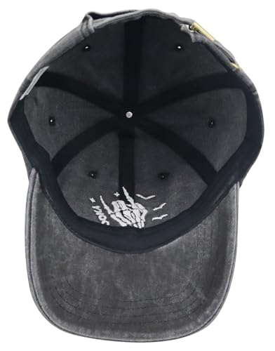 Funny Spooky Halloween Adjustable Embroidered Hats