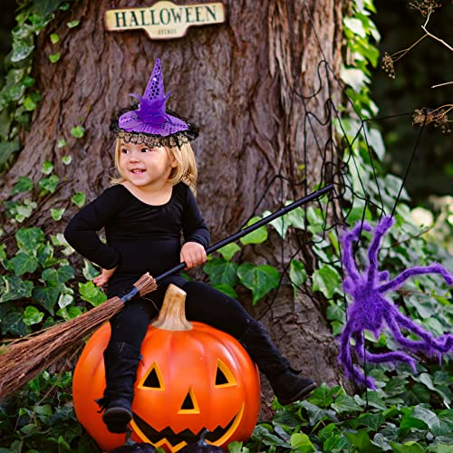 6 Pcs Cute Witch Hat Headbands for Halloween
