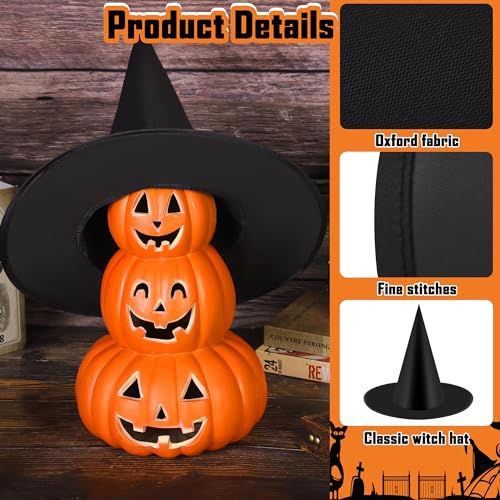 Elcoho 12 Halloween Witch Hats & Rope Decor