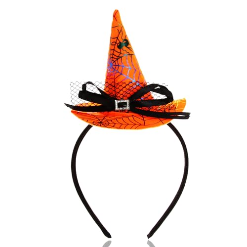 Cute Witch Hat Headband for Kids & Adults