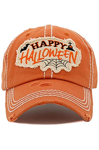 Happy Halloween Pumpkin Patch Vintage Cap Hat