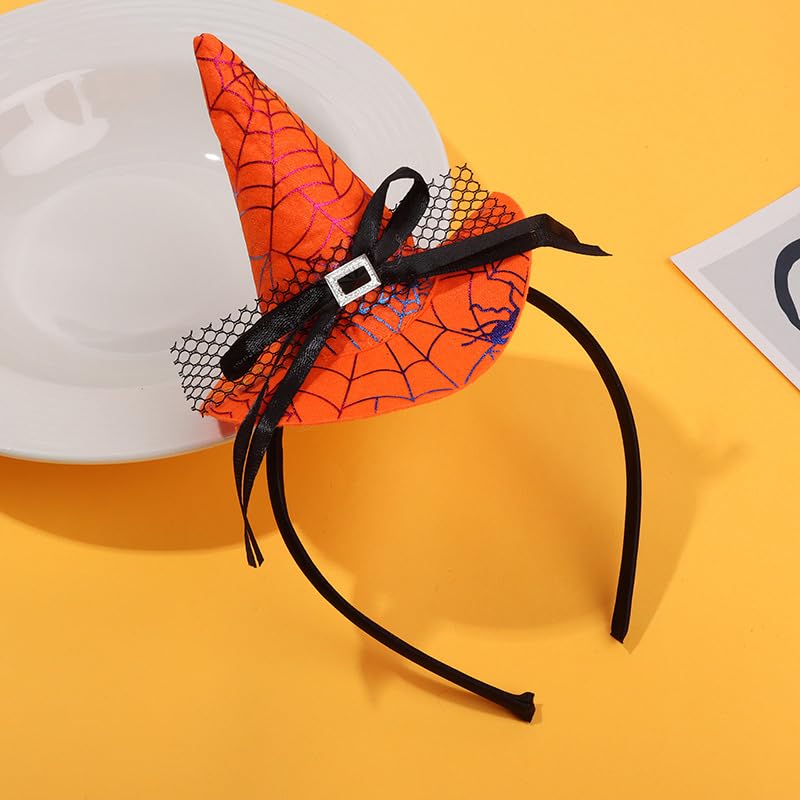 Cute Witch Hat Headband for Kids & Adults