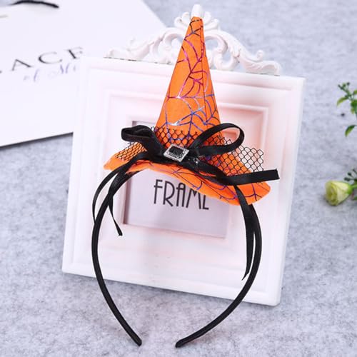 Cute Witch Hat Headband for Kids & Adults