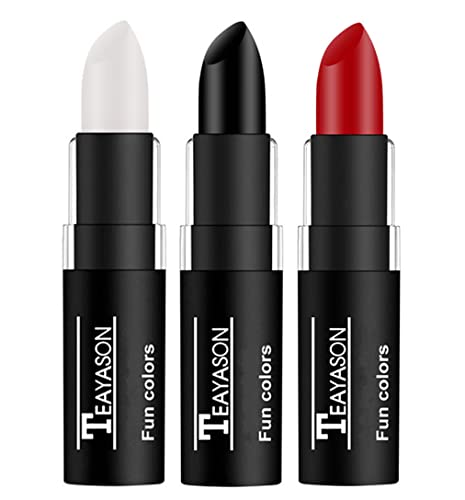 3 PCS Clown Makeup Cream Sticks Set