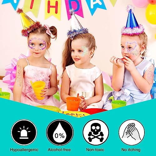 White Body Glitter for Halloween and Festivals