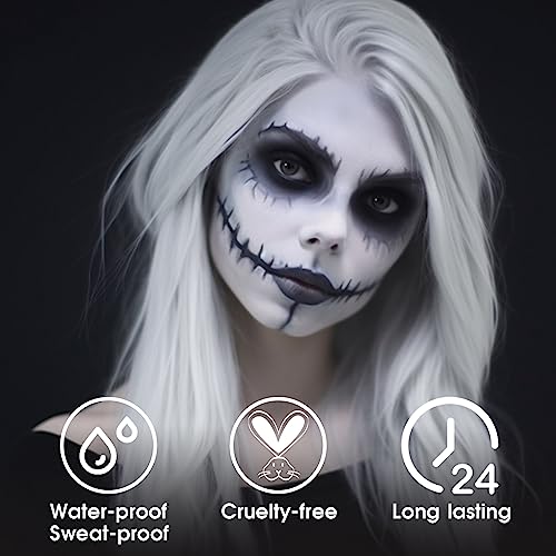 White Face & Eye Black Stick for Halloween