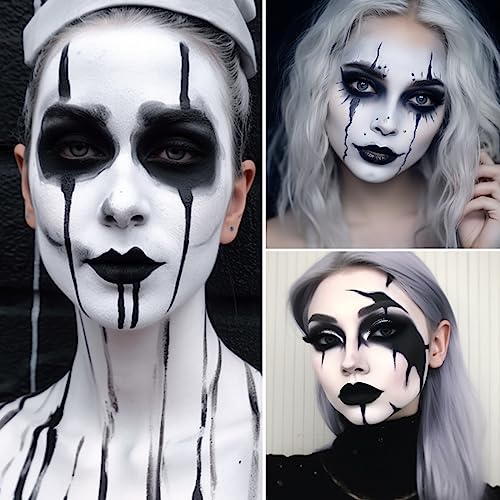 White Face & Eye Black Stick for Halloween