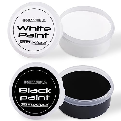 BOBISUKA Black & White Face Paint Kit