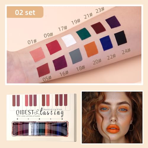 12-Piece Halloween Matte Lipstick Gift Set